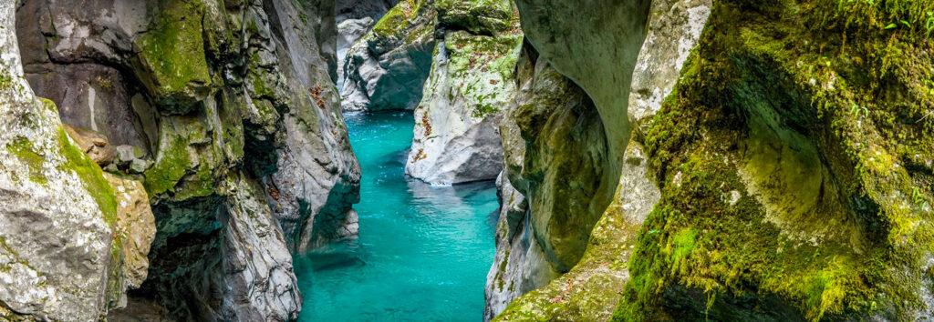 Explore the beauty of Tolmin Gorges